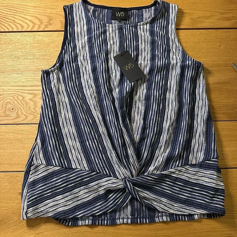 NWT W5 tank top blouse medium